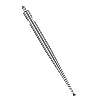 Carbide Ball Contact Points for Dial Test Indicator M1.4×0.3 Thread 0.040″ Tip Diameter 1-7/16″ Length Compatible for Brown & Sharpe 599-7034-40