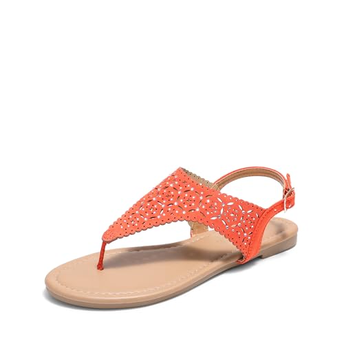 Dream pairs DREAM PAIRS Women's T-strap Gladiator Flat
