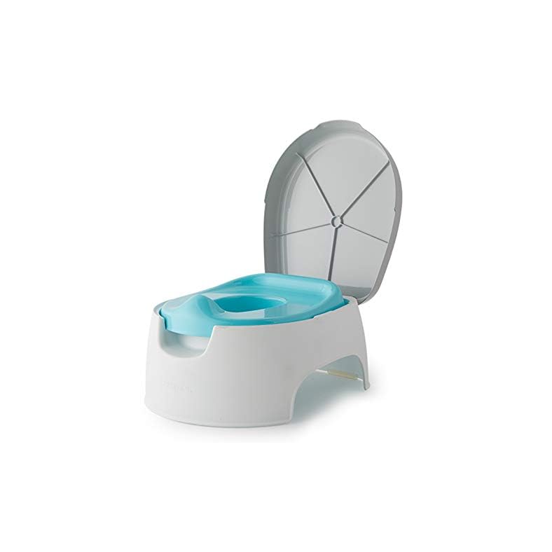 Summer 2-in-1 Step Up Potty – Potty Seat and Stepstool for Potty Training and Beyond, Easy to Empty and Clean, Space…