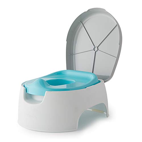 Summer 2-in-1 Step Up Potty – Potty Seat and Stepstool for Potty Training and Beyond, Easy to Empty and Clean, Space…