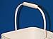 3.5 gal Square Plastic Buckets and lid,w/Handle,Ez Stor, 6 Pack
