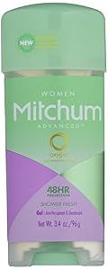 Image of Mitchum Gel Shower Fresh Deodorant, 3.4 Ounce