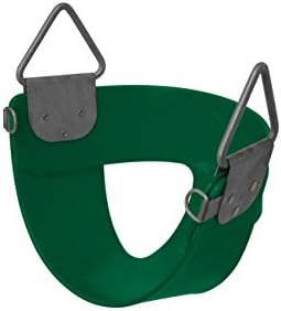 American Swing Green Toddler Half Bucket Swing Seat Polymer - Residential