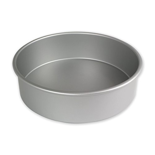 PME RND104 Round Seamless Professional Aluminim Baking Pan, 10