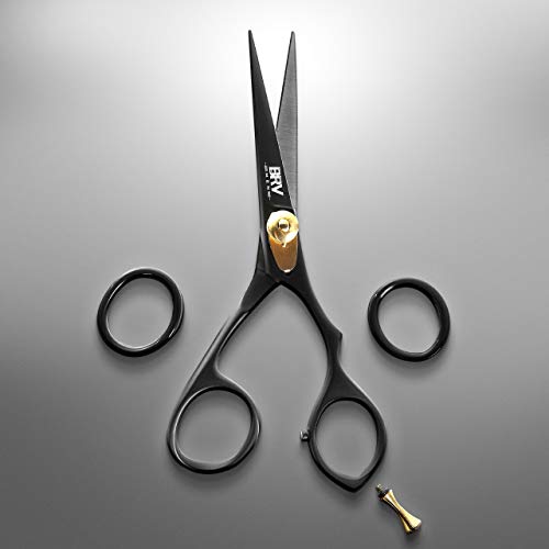 Facial Hair Scissors for Men Mustache & Beard Trimming Scissors 5.5
