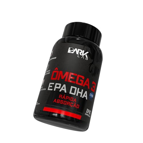 Ômega 3 EPA DHA, Dark Lab, 240 Cápsulas