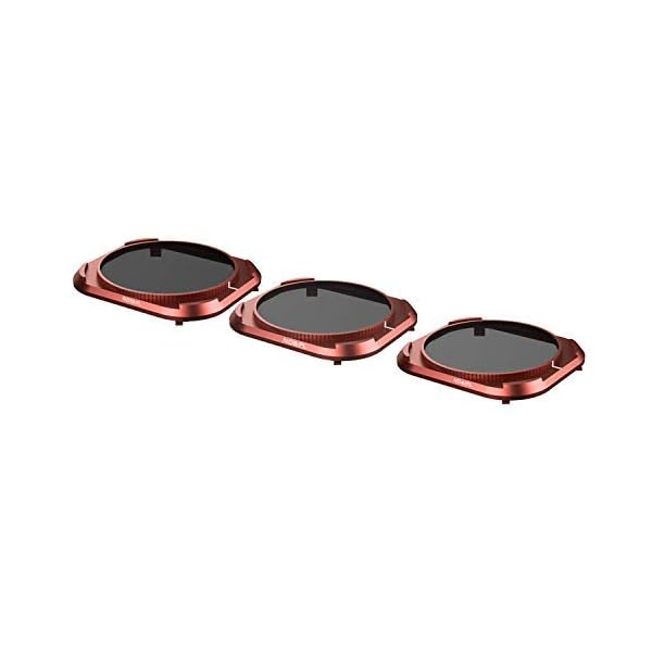 Skyreat Upgrade Objektiv Filter Set Kompatibel für DJI Mavic 2 Pro Filters 3-Pack (ND4PL, ND8PL, ND16PL), Drehbar und…