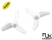 RJXHOBBY 31mm Propeller 3-Blade Props for Tiny Whoop Quad Mini FPV Racing Drones Multirotors Quadcopters 5 Pairs White