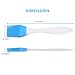 BBQ Brush Silicone, MOBOREST Pastry Brush & Basting Brushes, Good for Camping Grilling/Desserts Baking, Barbecue Utensil, Essential Kitchen Bakeware tools/Gadgets, Dishwasher Safe(4in1)