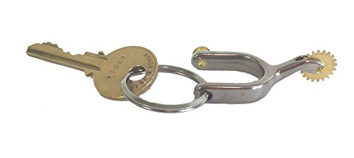 Cowboy Boots Spurs Key Chain Western Novelty Equine Gift Horse Riding