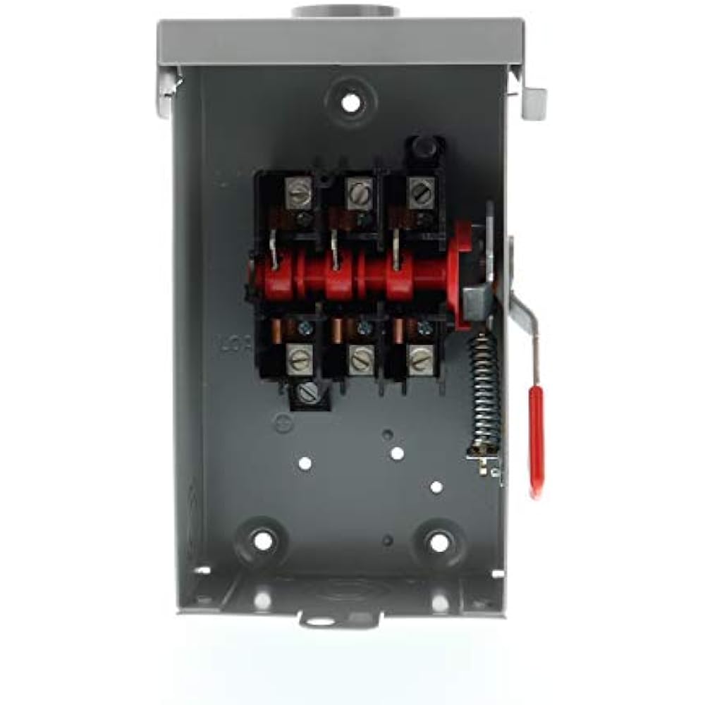 SIEMENS 2P 60A 240V General Duty Safety Switch Outdoor, NonFusible