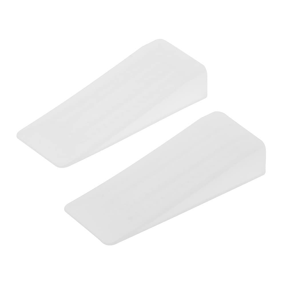 WOLFPACK 5320350 - Pack of 2 transparent door wedges.