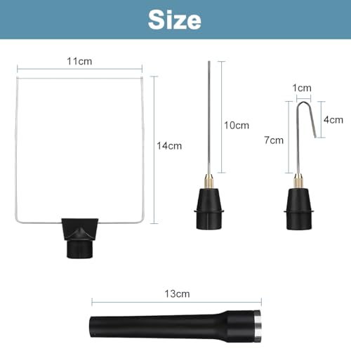 Gluckluz Electric Foam Cutter 3 in 1 Hot Wire Cutting Pen Handheld Rechargeable Styrofoam Carving Knife Engraving Pen Heat Cutting Tool Machine for Holes Digging & Details Handling DIY Project