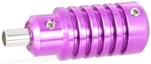 Purple Notched Aluminum grip, 1" thick