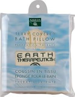 Earth Therapeutics Terry Covered Bath Pillow Natural Implements