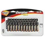 Energizer E91SBP36H Alkaline Battery, AA, 36/PK, BKSR