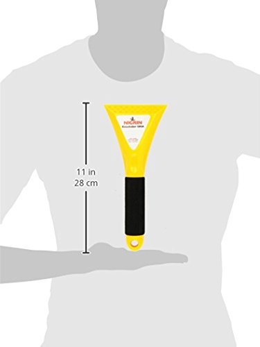 NIGRIN 71323 Giga IJskrabber voor de auto, 120 mm precisie-ijskrabber, van robuust ABS-kunststof, gesorteerd op kleur - Afbeelding 3