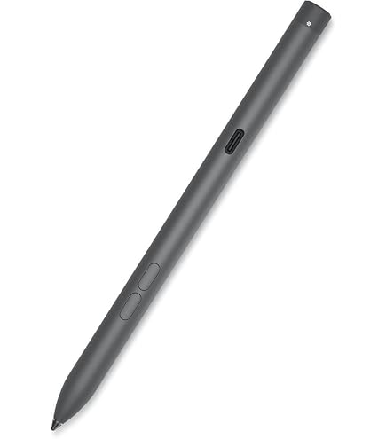 BoxWave Stylus Pen For Dell Inspiron 14 5000 2-in-1 - DualTip Fiber & Clear Tip Stylus