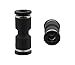 PneumaticPlus PUC Series Push-to-Connect Air Fittings - Union Straight (10, Black Sleeve, 1/4