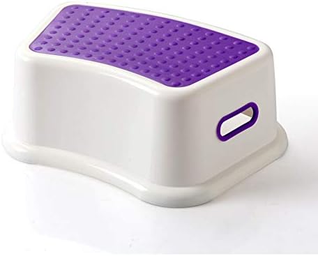 Baby Step Stool Kids Step Stool Child Safety Foot Stool Toddler Step Chair With Non Slip Feet Storage Box Function For Baby Toilet Training Mommy Helper Purple Buy Online At Best Price