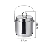 BB.er Stainless steel portable double-layer ice