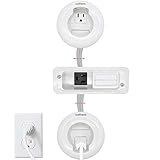 Echogear in-Wall TV & Soundbar Power Kit Safely Hides Cables Behind Your Wall - Includes Low Voltage Cable Managment to Conceal All TV & Soundbar Wires (HDMI, Optical, etc.)