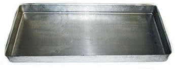 True 912540 24 1/2" Replacement Metal Drain Pan with Hole