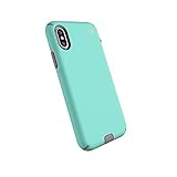 Speck Products Compatible Phone Case for Apple iPhone XS and iPhone X, Presidio Sport Case, Wave Teal/Tart Pink/Gunmetal Grey