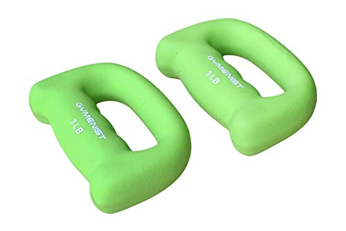 Gymenist 3-lb Neoprene Dumbbells Pair
