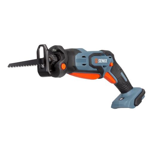 Photo 1 of SENIX PSRX2-M1-0 X2 20 Volt Max* 1/2-Inch Compact Reciprocating Saw, Variable Speed, 2800 SPM Max, Tool-Less Blade Clamp, 3-Mode LED Light, Tool Only, Battery Not Included