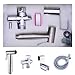 Stainless Steel Handheld Bidet Sprayer for Toilet, Cloth Diaper, Pet Shower, Personal Hygiene