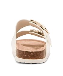 Madden Girl Women's Bodiee Slide Sandal, White
