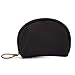 SHAKLAK PDTXCLS HaloVa Toiletry Bag, Mini Travel Cosmetic Bag, Portable Waterproof Makeup Pouch Tote Organizer Bag for Women Girls, Small, Black