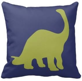 Xiaojj Home Custom Cotton Rawr Means i Love You In Dinosaur Pillow For Kids18x18 Inch One Side