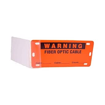 Cable Fibre Optic Cable Tag. | CFP200 | Label Source