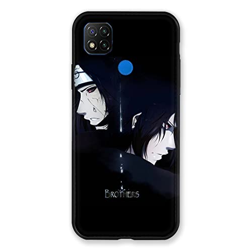 Cokitec Case for Xiaomi Redmi 9C Manga Naruto Sasuke Itachi multicoloured