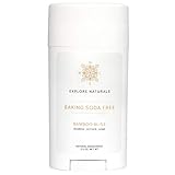 Baking Soda Free Natural Deodorant - For Women & Men by Explore Naturals - Paraben, Phthalate, Sulfate & Cruelty Free - Multiple Scents Available, Made in the USA (Bamboo Bliss)