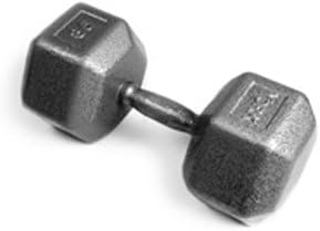 York Barbell . Pro Hex Dumbbell with Cast Ergo Handle