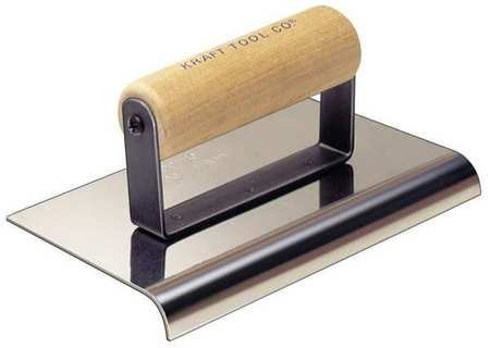 Sidewalk Edger, SS/Wood, 1/4 in Radius