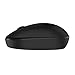 TENMOS Mini Rechargeable Wireless Mouse, 2.4GHz Optical Travel Mouse Silent Wireless Computer Mice with USB Receiver, Auto Sleeping, 3 Buttons, 1000 DPI Compatible with Laptop, PC, Chromebook (Black)