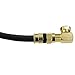 Mediabridge™ F-Type Right Angle Adapter - Gold Plated - 90° Female to Male Connector - 5 Pack - (Part# CONN-F81G-RA-5)