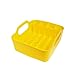 Umbra Tub Dish Drying Rack – Lightweight Self-Draining Dish Rack for Kitchen Sink and Counter at Home, RV or Motorhome, Canary Yellow