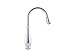 Kohler K-780-VS Cruette Pull-Down Kitchen Faucet, Vibrant Brushed Stainless, Single-Hole or Three-Hole Install, Single Handle, 3-function Spray Head, Sweep Spray and Docking Spray Head Technology, Vibrant Stainless Steel, One Size