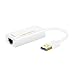 USB 3.0 to Ethernet Adapter, CableCreation SuperSpeed USB to RJ45 Network Supporting 10/100/1000 Mbps Gigabit for MacBook, Windows, XPS, Surface Pro, Notebook, White