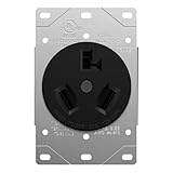 ENERLITES 30 Amp Dryer Receptacle, Outlet for