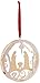 Lenox 870955 Stamped Nativity Ornament
