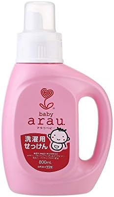 Saraya Arau Baby Laundry Soap (Pure Soap), Parallel Import Product, Made in Japan (Bottle)
