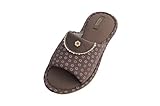 eZstep Women's Daisy Slippers Brown 9 US