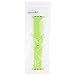 For Apple Watch Band,Goodidus Soft Silicone Fitness Replacement Sport Band for Apple Watch L Size(Green 42MM)