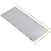 EZOWare Microfiber Towel for Pool, Travel, Beach, Bath, Gym, Camping - Gray and Green Trim/Medium, Super Absorbent Quick Dry with Carry Pouch